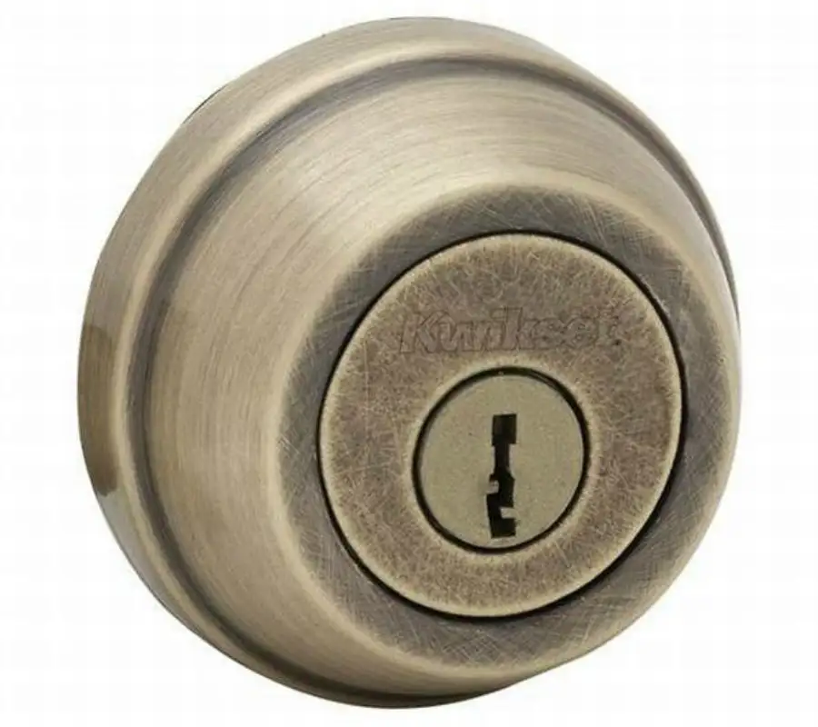 UL Single Cylinder Deadbolt - Building Hardware Tools Kwikset