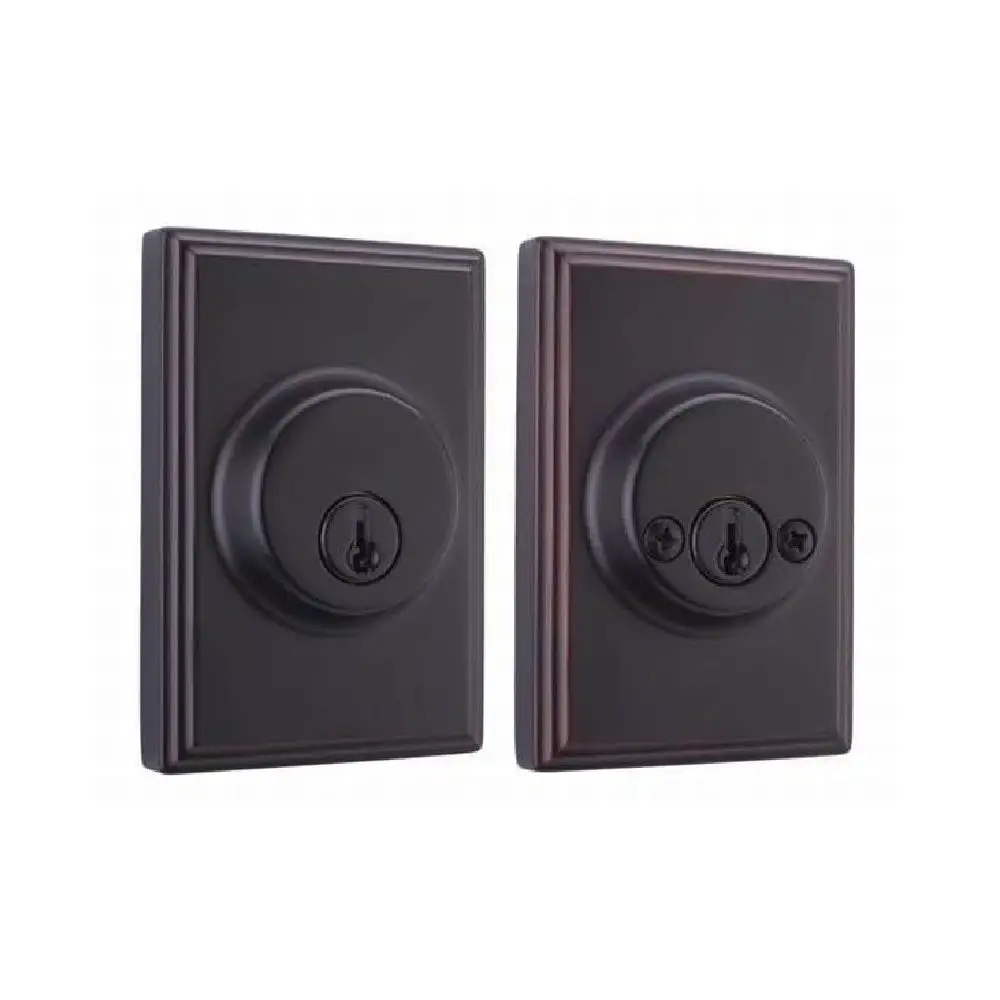 Weslock Woodward Single Cylinder Deadbolt Satin Nickel 03771-N-NSL23