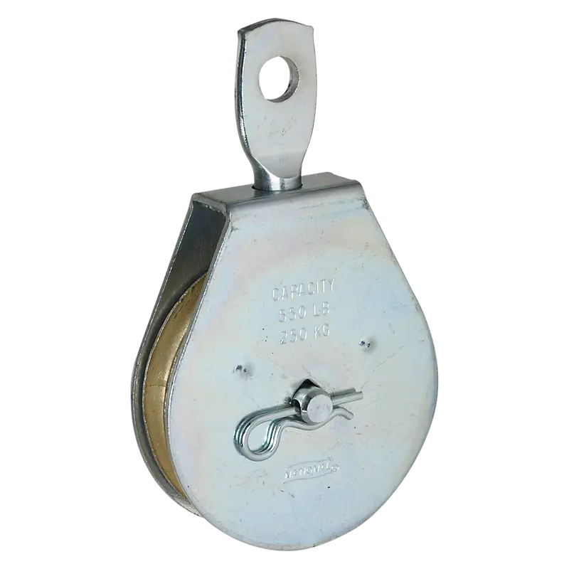 National Hardware Swivel Single Pulley 2-1/2 Inches Rope and Cable Management