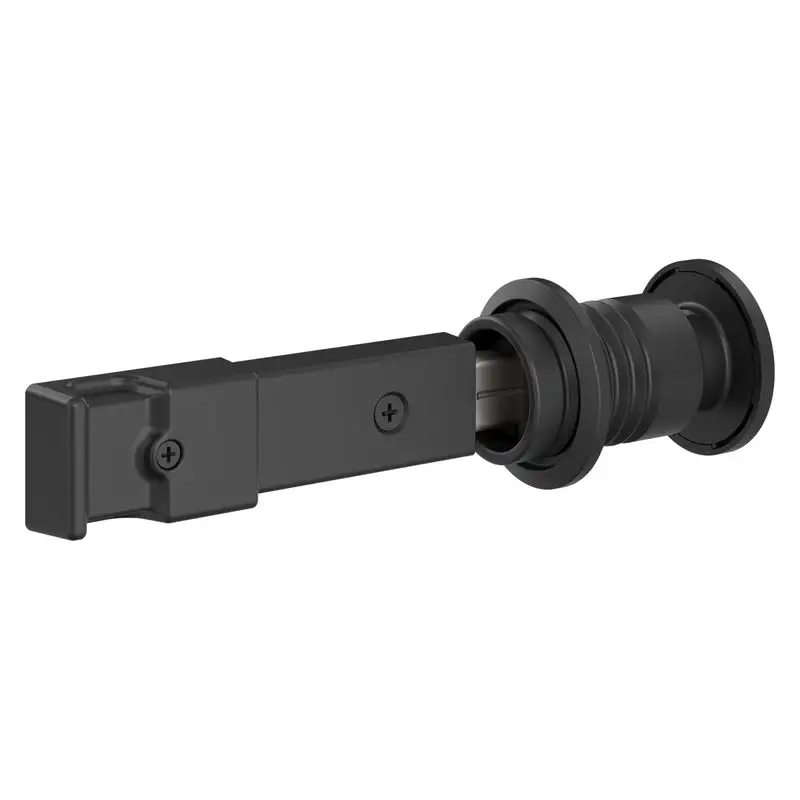 National Hardware Matte Steel Sliding Door Lock Patio and Barn Doors