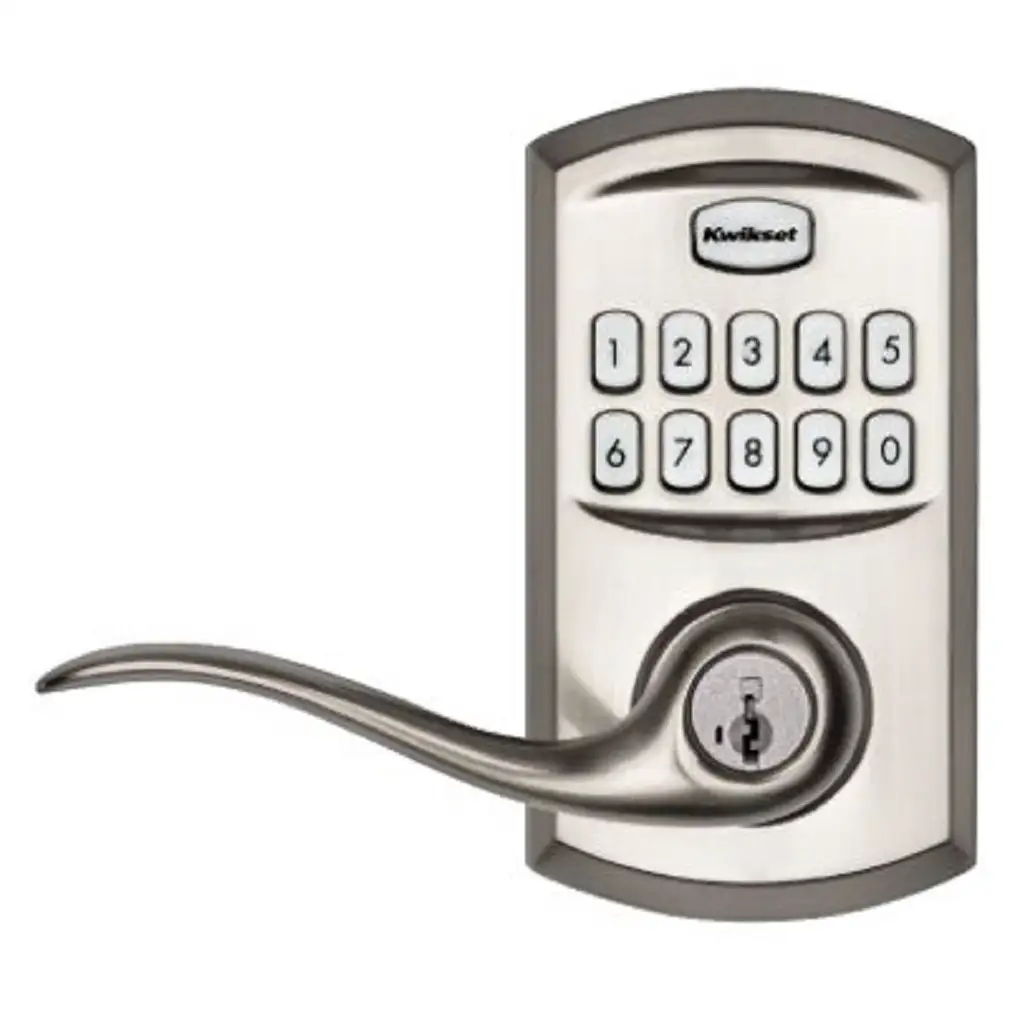 Kwikset 917TNL 15 SMT CP RCALFD Entry Lever Smartkey & Smartcode