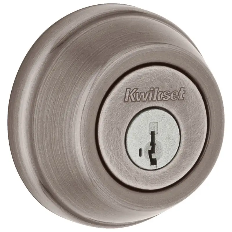 Single Cylinder Deadbolt Smart Key - Best Builders Hardware Kwikset
