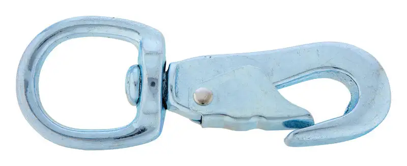 Campbell Chain 1 Inch Diameter x 4-1/2 Inch Length Cadmium Iron Cap Snap 190 lb Capacity Pack 10