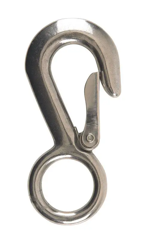 Campbell Chain 1-1/8 . Stainless Steel Snap Hook 10-Pack 400 lb. Capacity