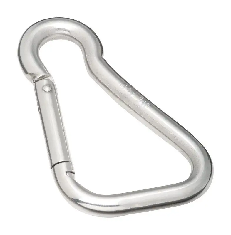 National Hardware 3/4 . D X 4-3/4 . L Stainless Steel Spring Snap 1100 lb Pack 3