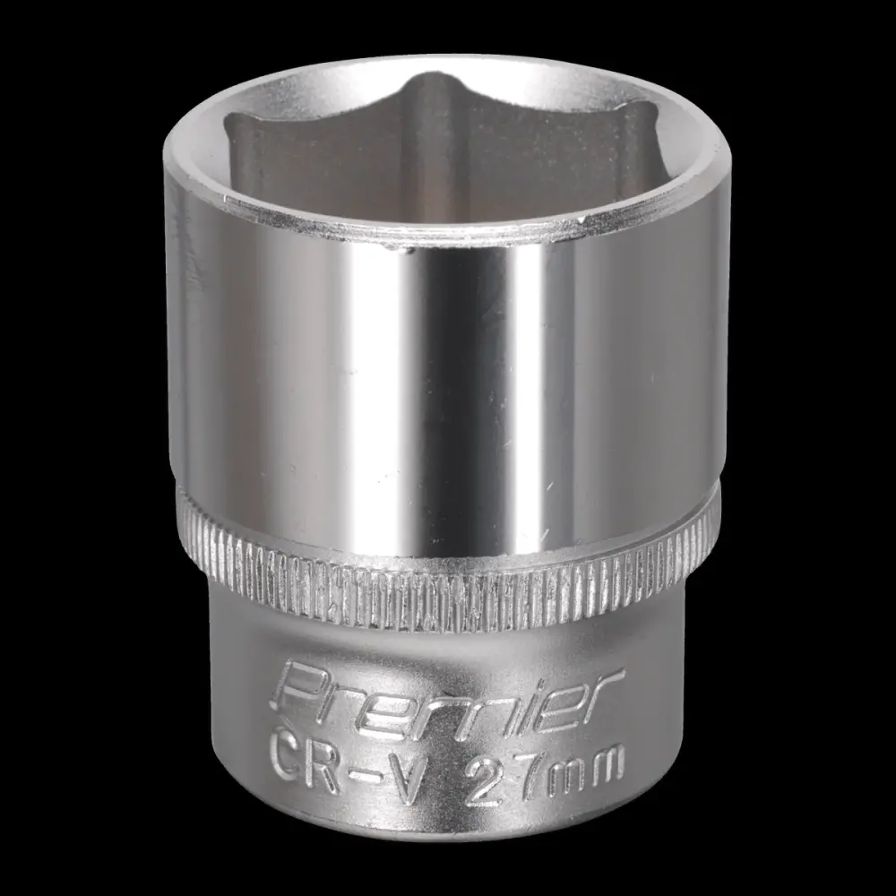 Sealey S1227 WallDrive® Socket 27mm 1/2"Sq Drive