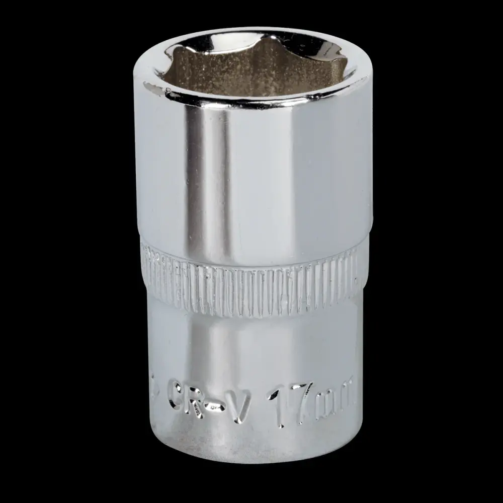 Sealey SP1217 WallDrive® Socket 17mm 1/2"Sq Drive Fully Glossy