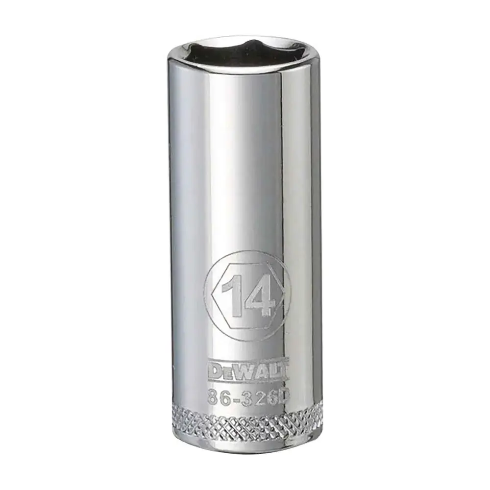 3/8" Square Drive Deep Typical Socket 6 Points, 14 mm