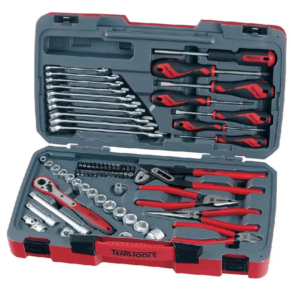 Teng T3867 67 Piece Socket Tool Adjust 3/8 inch Drive