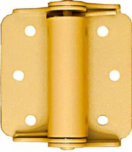 National Hardware N114-785 Spring Hinges 3 Inch Bak Enamel Brass 2-Pack