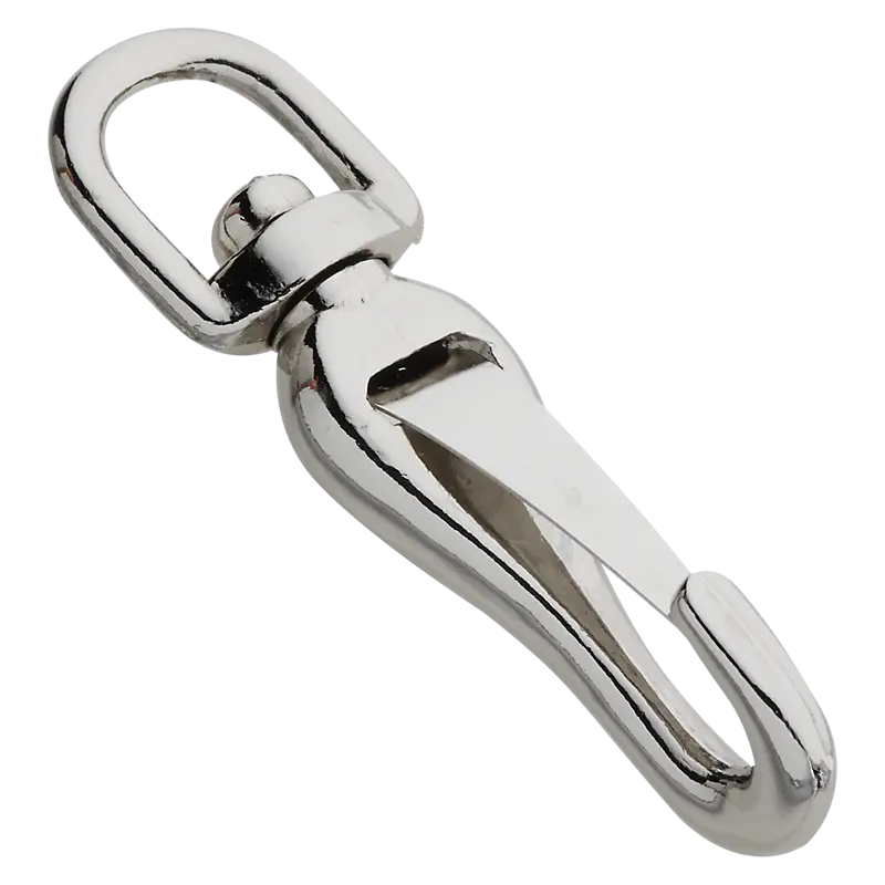 National Hardware Spring Snap 1/2 x 2-5/8 Inch Nickel Chain Accessories