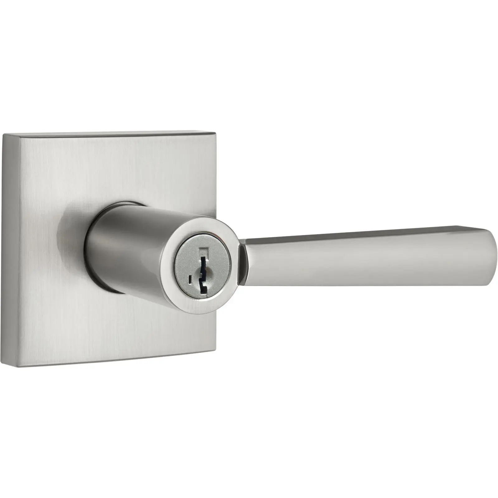 354SPL SQR 15 SMT 6AL RCS CP Spyglass Square Entry Satin Nickel