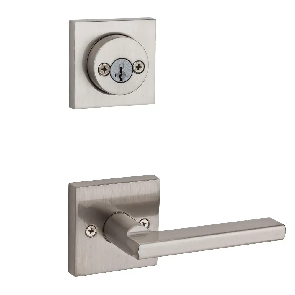 Halifax Square Interior Handleset - Best Building Hardware Supplies Kwikset