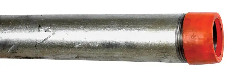 B&K Mueller 1-1/2in D x 60in L Galvanized Steel Pre-Cut Pipe Plumbing