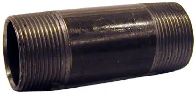 Steel Pipe Black 3/4 x 18 Inch Plumbing and Construction Mueller