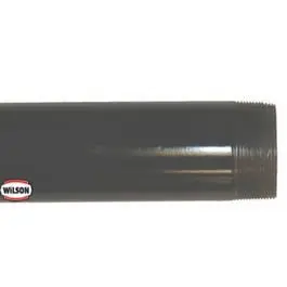 0.5-Inch x 10-Foot Black Steel Pipe Threaded Plumbing and Gas Various