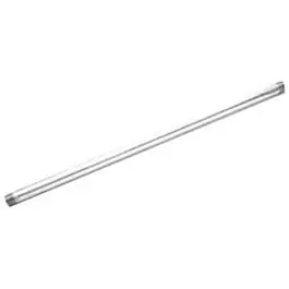 0.5-Inch x 10-Foot Galvanized Steel Pipe Threaded Durability Various