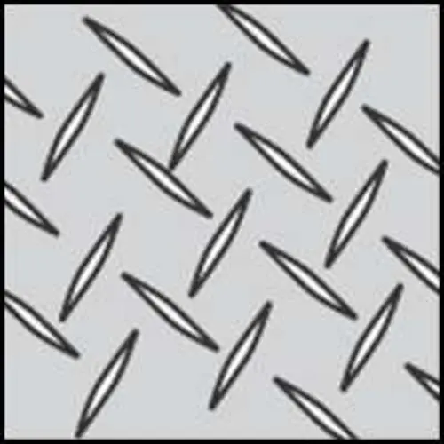Stanley 347005 Weld Steel Tread Plate 24x24 Inches