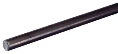 SteelWorks 11600 Weldable Round Steel Rod 3/8 Inch x 48 Inch Plain Finish Welding