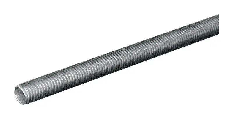 SteelWorks 3/8 Inch Diameter 36 Inch Length Cold Rolled Steel Weldable Unthreaded Rod