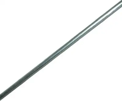 SteelWorks Weldable Round Steel Rod 3/8 Inch Diameter 48 Inch Length Plain Finish