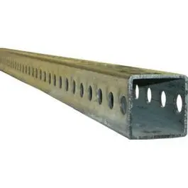 Telescoping Perforated Steel Tube 14-Gauge 1.25 x 1.25 x 72-Inch DIY Projects Various