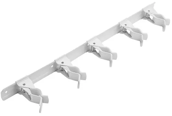 National Hardware N112-078 White 17 Inch Tool Storage Clip Garage Organization