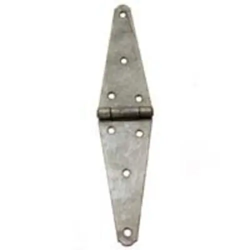Mintcraft 332195SS Extra-Heavy Duty Strap Hinge, Steel, 10", Cd/2 - Durable Door Hardware