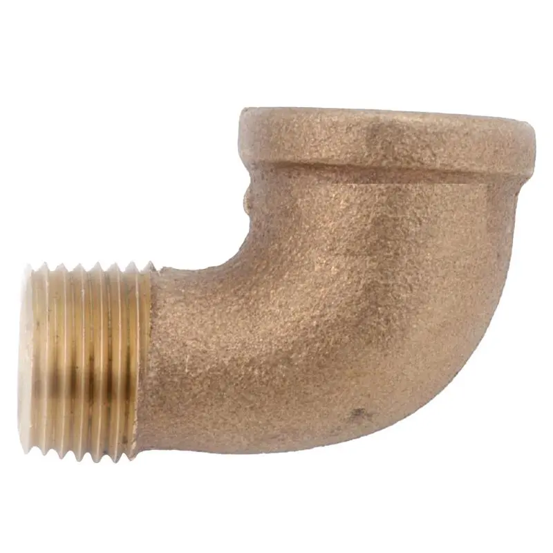 Anderson Metals 3/4 . FIP X 3/4 . D MIP Brass 90 Degree Street Elbow Pack 5