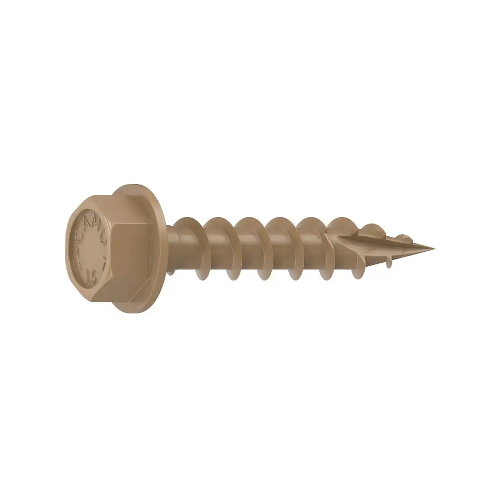 Camo 0368209 Structural Screw Hot-Dipped Galvanized Heavy Duty