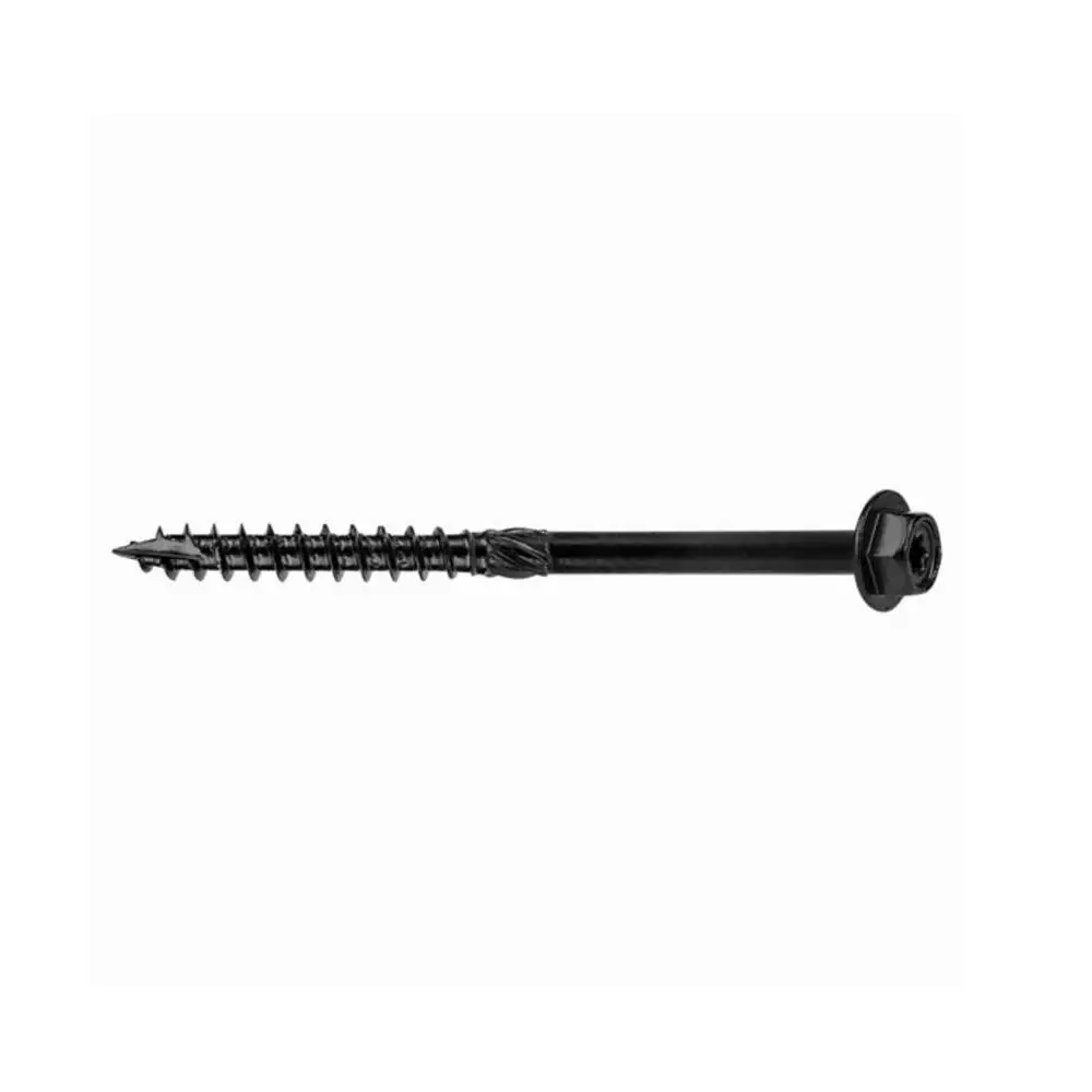 Grip-Rite GRSSHW516625 Hex Washer Head Structural Screws 6 Inch 50 Pack