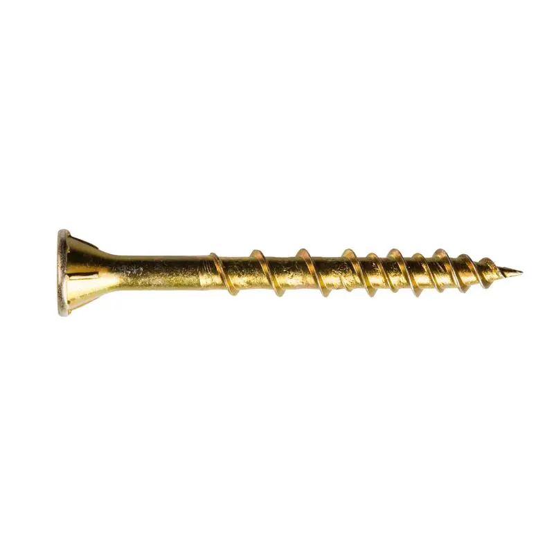 Simpson Strong-Tie Strong-Drive No. 9 x 2-1/2 . L T25 Yellow Zinc WSV Subfloor Screws 1 pk