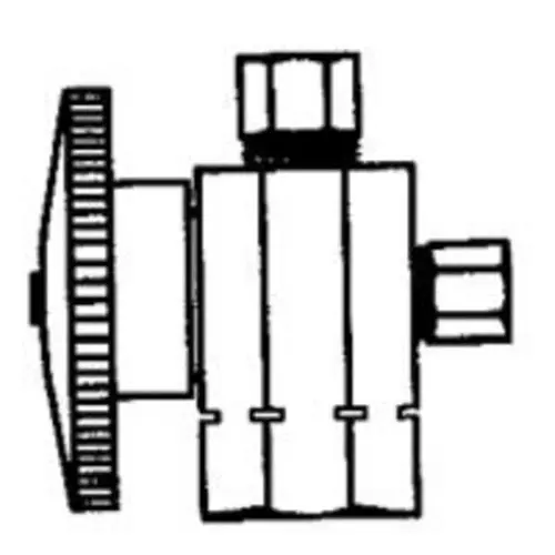 Plumb Pak PP2901VLF Quarter Turn 3-Way Water Supply Line Valve 1/2x3/8x3/8 Inches