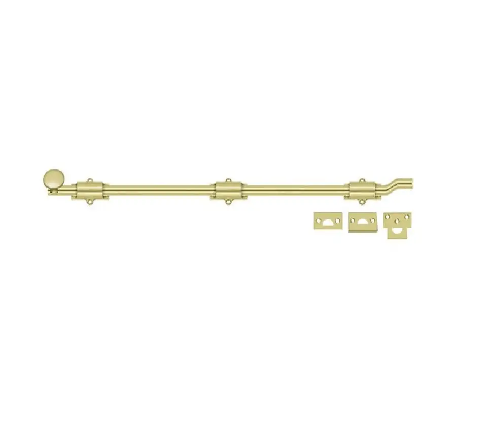 Deltana FPG2615A 26 Inch Surface Bolt Off-Set Antique Nickel Finish