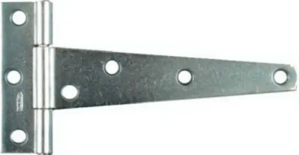 National Hardware N128-652 5 Inch Zinc Plated Light T Hinge 2-Pack