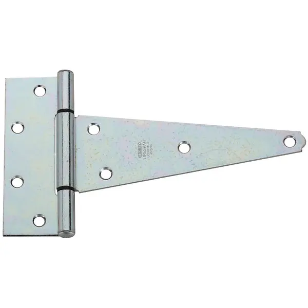 National Hardware N129-239 V286 Extra Heavy T Hinges Zinc Plated 8"