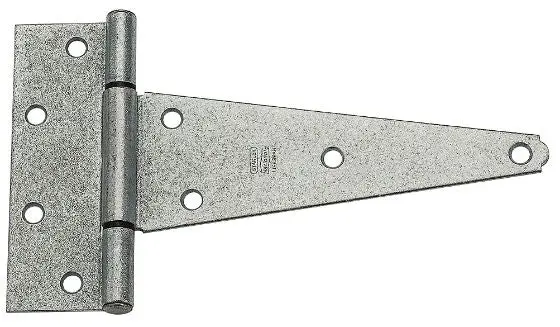 National Hardware N129-494 Extra Heavy T Hinge 8 Inch Galvanized