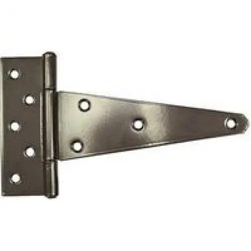 Prosource HTH-B08-C2PS Heavy-Duty Steel T-Hinges 8 Inch Length Doors and Gates