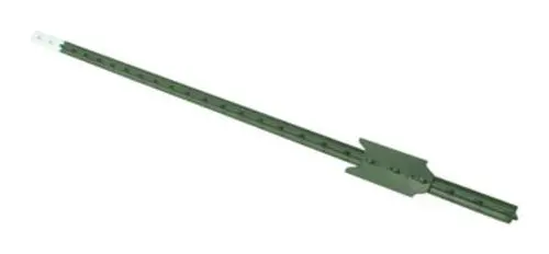 Keystone 75564 Studded T-Post 6.5ft Green Heavy Duty Fence Post Farming
