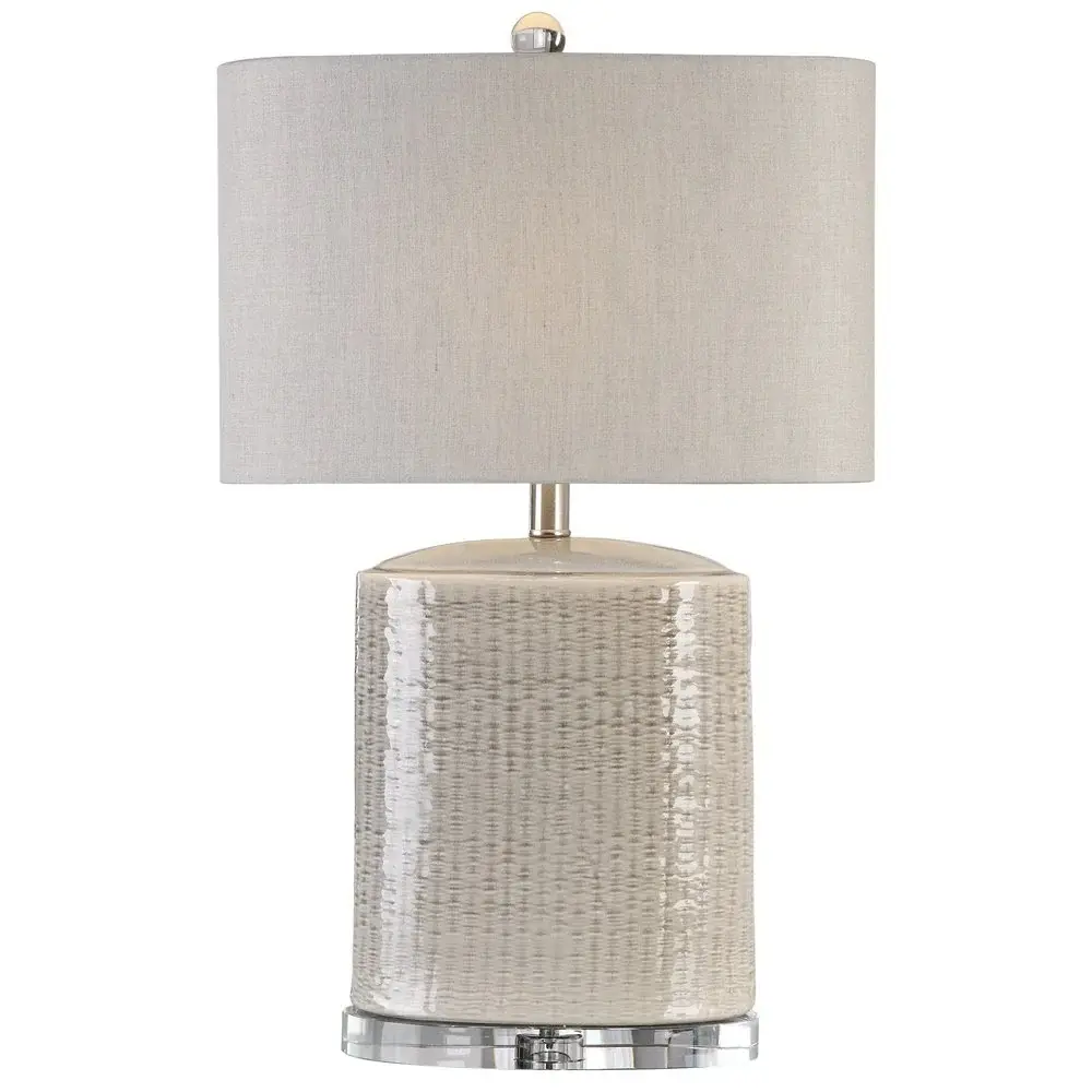 Modica Ceramic Lamp - Taupe