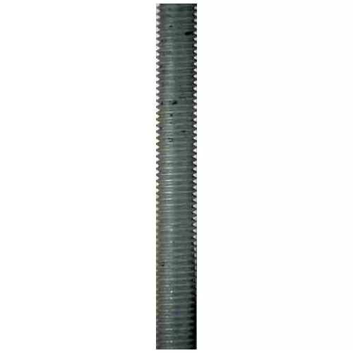 Boltmaster 11017 Threaded Rod 3/8-16X24L Zinc Plated Steel Construction Fastener