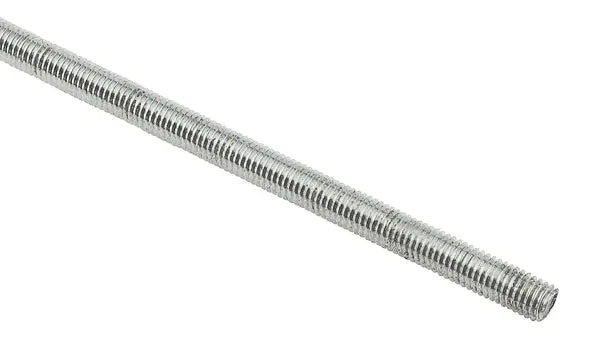 National Hardware N338-178 Steel Threaded Rod 10mmx1m Zinc Plated
