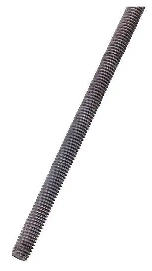 Stanley N825-004 3/8-16X6' Coarse Galvanized Threaded Steel Rod Construction