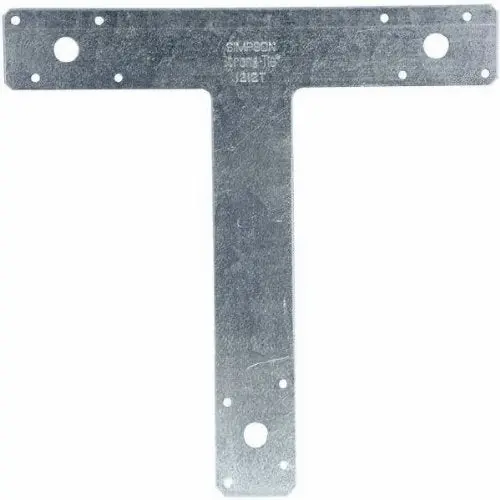 Simpson Strong-Tie 1212T T-Shaped Strap Tie 16 Gauge 12" x 12"