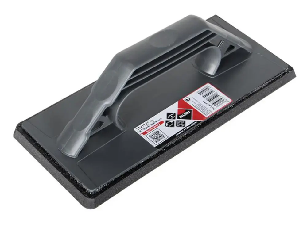 Waterproof & Weatherproof Rubi Tiling Tools Superpro Rubberized Grout Trowel
