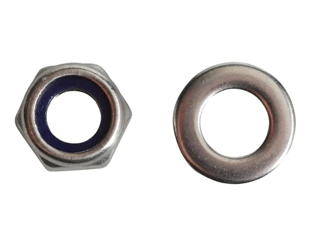 Forgefix Nyloc Nuts & Washers A2 Stainless Metal M6 Forgepack 20