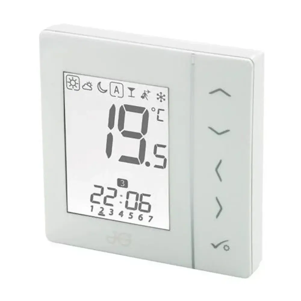 John Guest Speedfit Stat2W Aura 230V Thermostat & H/W Wht