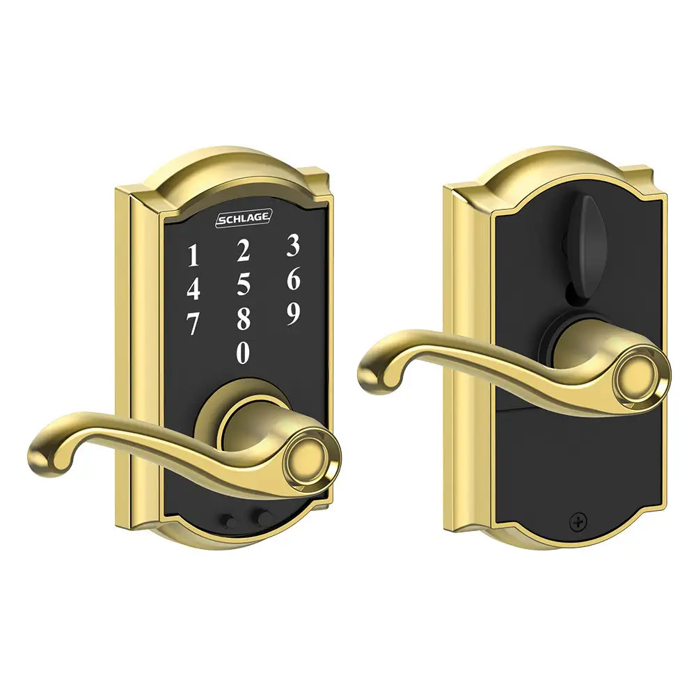Camelot Touch Lock Flair Lever - Best Building Hardware Materials Schlage