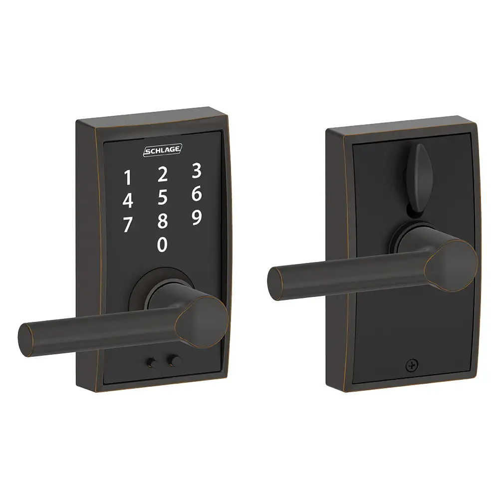 Century Touch Lock Latitude Lever - Premium Building Hardware Equipment Schlage