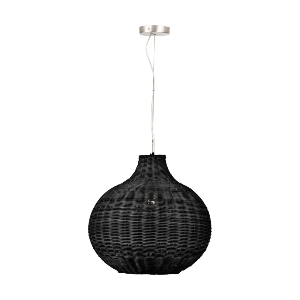 Allona Rattan Pendant Buoyant - Black